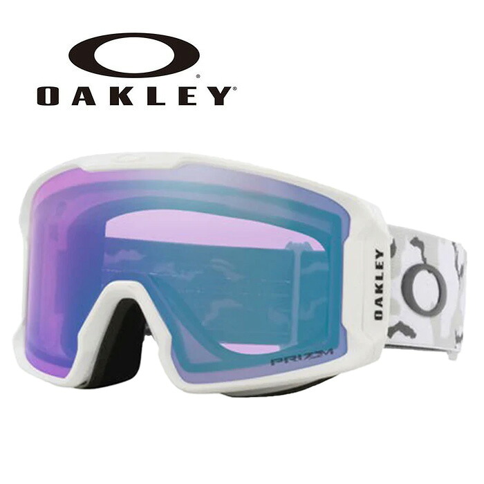 OAKLEY オークリー ゴーグル LINE MINER L/WHITE CAMO/PRIZM ICED IRIDIUM OO7070-I0 7070I001 25-26 モデル|FUSO SKI SNOWBOARD