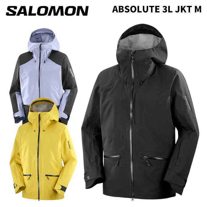 SALOMON サロモン ウェア ABSOLUTE 3L JKT M 25-26モデル ジャケット|FUSO SKI SNOWBOARD