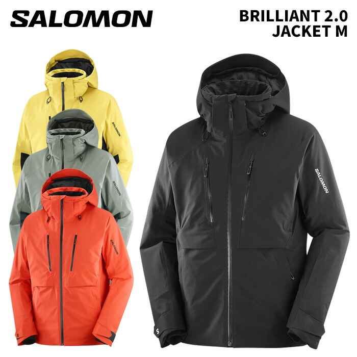 SALOMON サロモン ウェア BRILLIANT 2.0 JACKET M 25-26モデル ジャケット|FUSO SKI SNOWBOARD