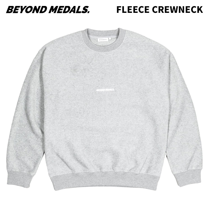 BEYOND MEDALS. ビヨンドメダルズ ウェア FLEECE CREWNECK 25-26(2026)モデル 11,242円
