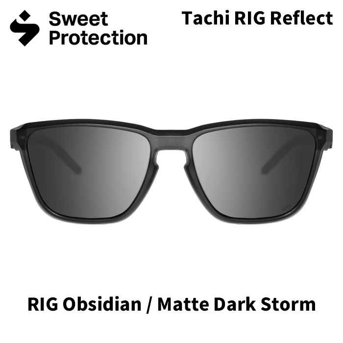【200700】SWEET PROTECTION スウィートプロテクション サングラス Tachi RIG Reflect RIG Obsidian/MatteDarkStorm 25-26モデル