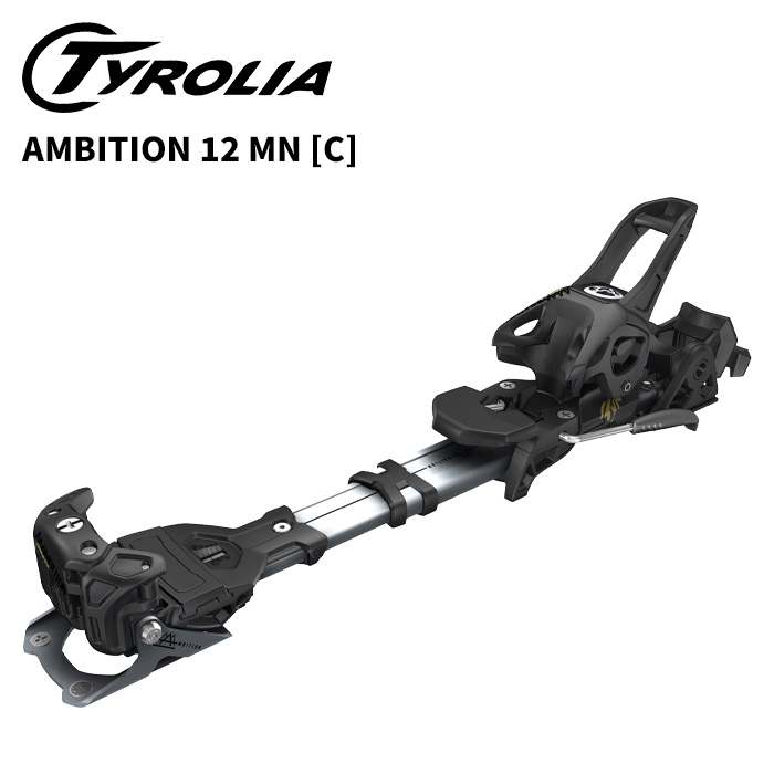 TYROLIA チロリア スキーの板 ビンディング AMBITION 12 MN [C]（解きはなす値 4.0-12.0） 24-25 模範例 【単品売りわたす不可】