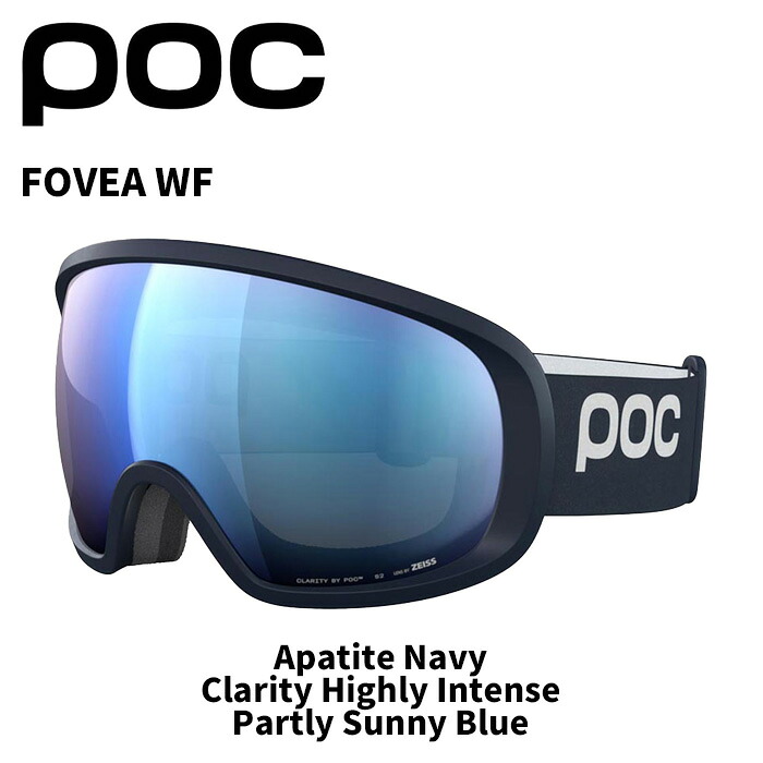 POC ポック ゴーグル FOVEA WF/Apatite Navy/Clarity Highly Intense/Partly Sunny Blue/40841 25-26 モデル