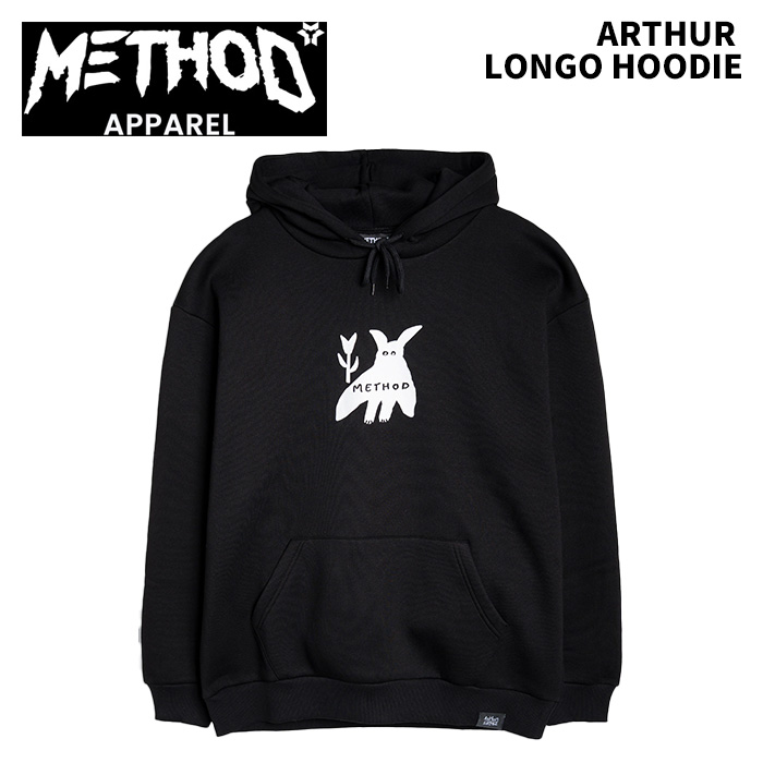 METHOD 遣りかた ARTHUR LONGO HOODIE パーカー フーディー 25-26模範例