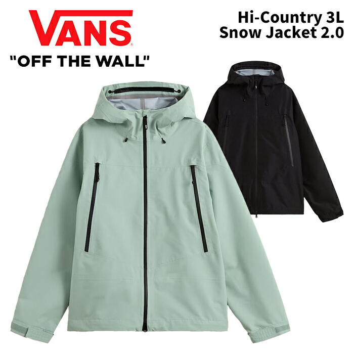 VANS バンズ ウェア Hi-Country 3L Snow Jacket 2.0 25-26(2026)モデル ジャケット