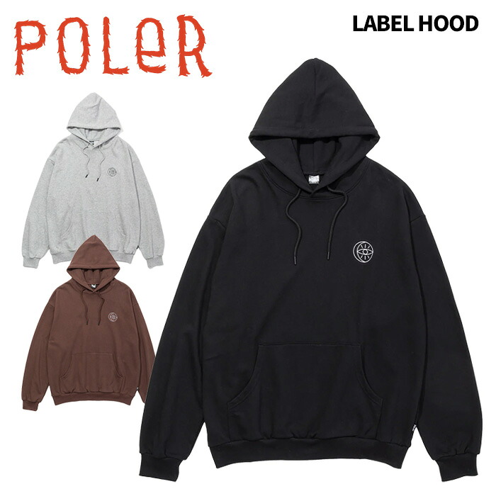 POLER ポーラー パーカー LABEL HOOD 25-26模範例