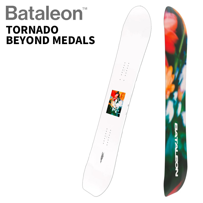 BATALEON バタレオン スノーボード 板 TORNADO BEYOND MEDALS 25-26 モデル画像