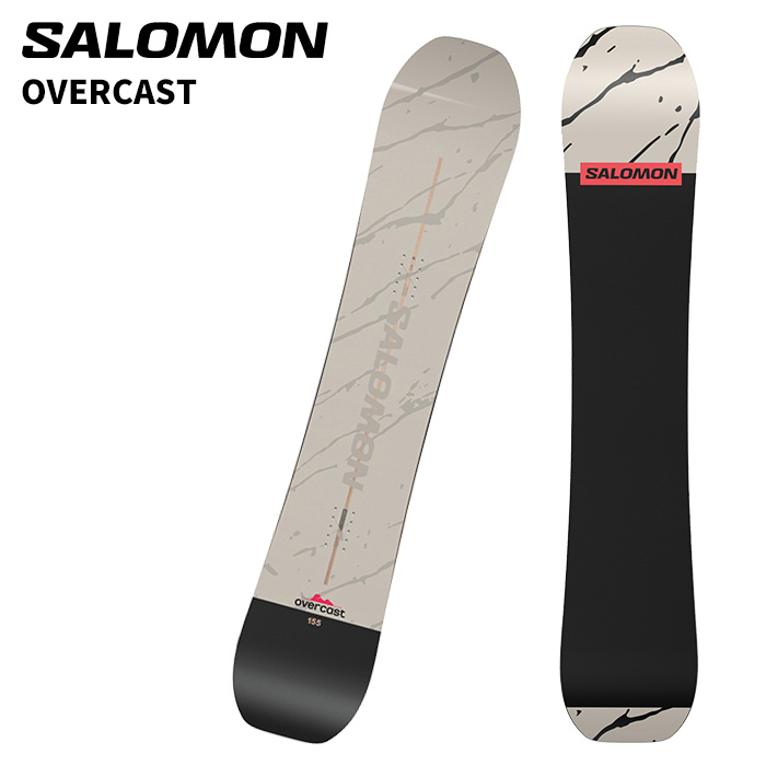 SALOMON サロモン スノーボード 板 OVERCAST 25-26 モデル