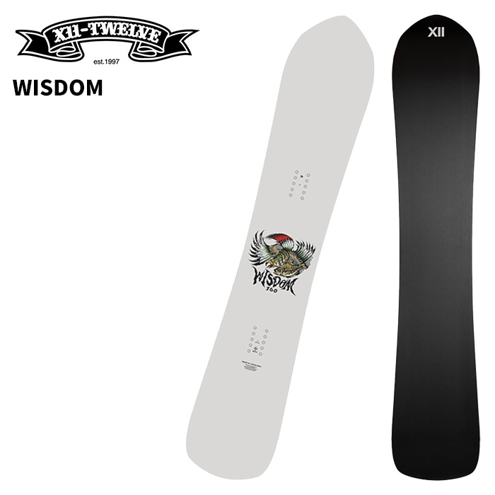 TWELVE トゥエルブ スノーボード 板 WISDOM / Factory model 25-26 モデル