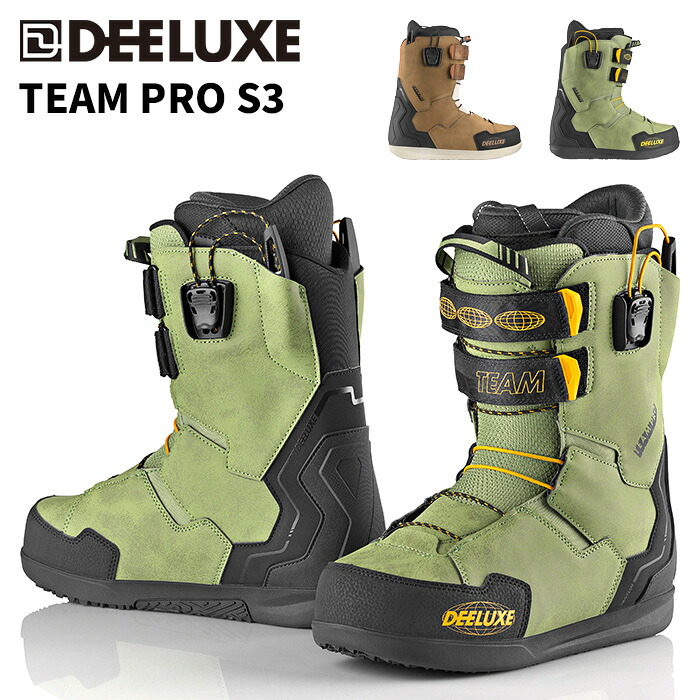 DEELUXE ディーラックス スノーボード ブーツ TEAM PRO S3 25-26 模範例