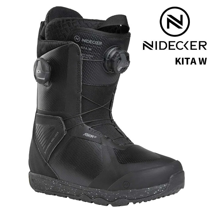 NIDECKER ナイデッカー スノーボード ブーツ KITA W 25-26 モデル レディース
