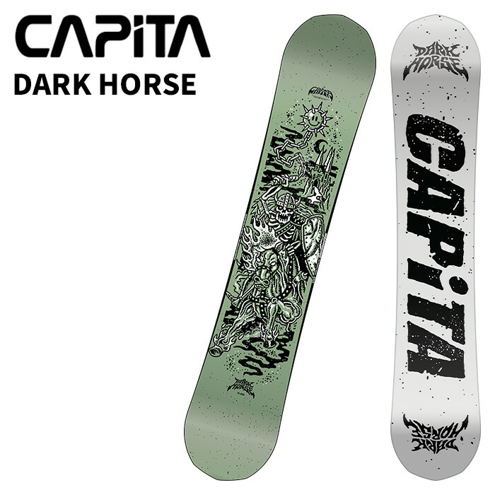 楽天市場】25-26 CAPITA キャピタ !! DARK HORSE ダークホース スノボ