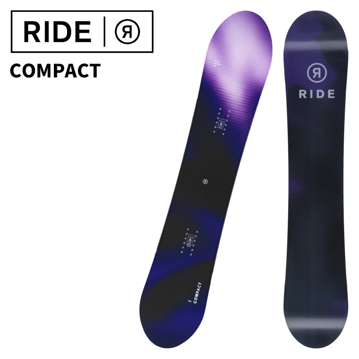 RIDE ライド スノーボード 板 COMPACT 25-26 モデル