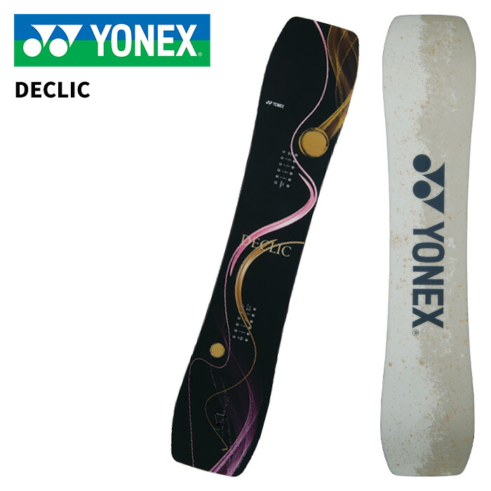 YONEX ヨネックス スノーボード 板 DECLIC ブラック/ゴールド(184) 25-26 モデル
