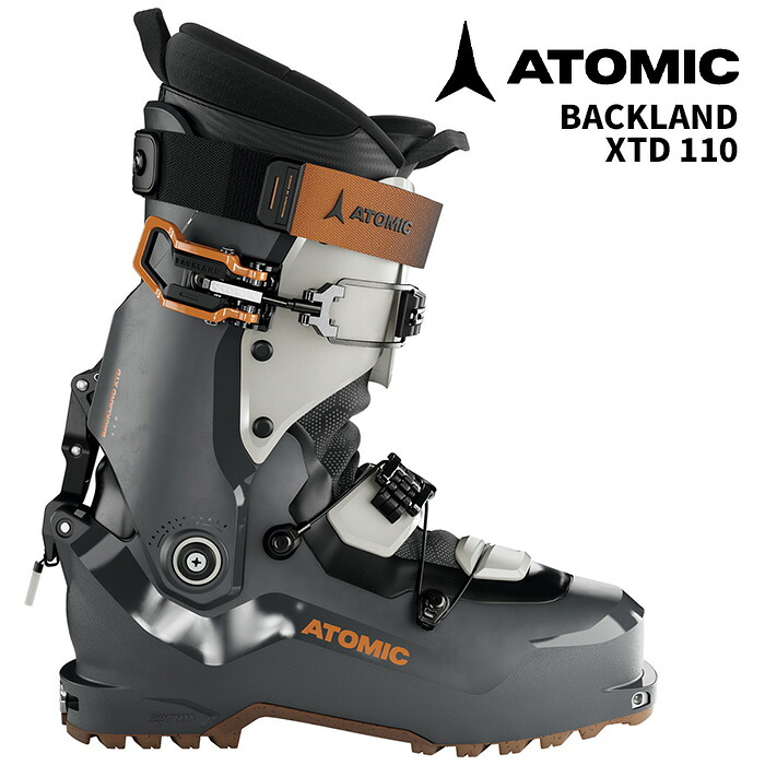 【AE5028420】 ATOMIC アトミック スキーの板ブーツ BACKLAND XTD 110 Storm/Stone F04/Orange 25-26 模範例