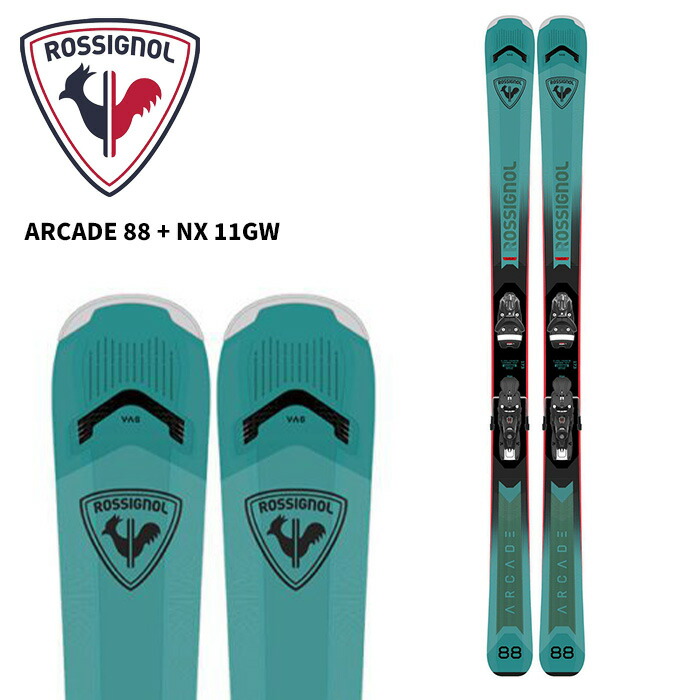 楽天市場】ROSSIGNOL ロシニョール スキー板 ARCADE 94 OPEN 板単品 25