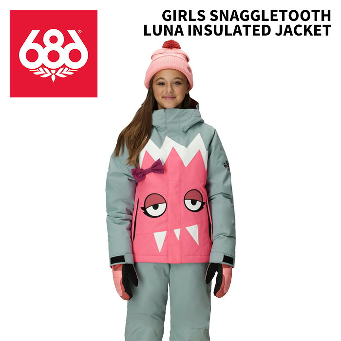 686 シックスエイトシックス ウェア GIRLS SNAGGLETOOTH LUNA INSULATED JACKET 25-26(2026)モデル ジャケット ジュニア