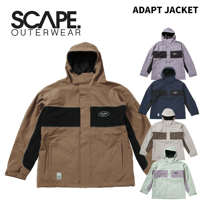 SCAPE 逃げ失せる 御召しもの ADAPT JACKET 25-26(2026)模範例 上衣