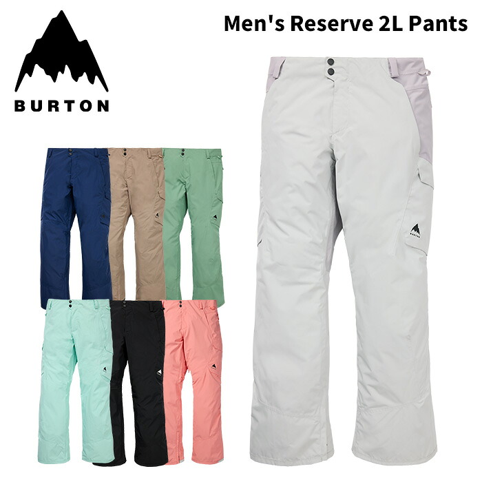 BURTON バートン 御召しもの Men\u0027s Reserve 2L Pants 25-26(2026)ひな形 ズボン下