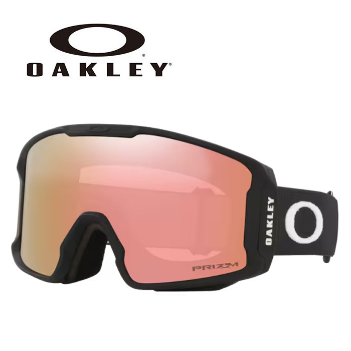 OAKLEY【25/26・LINE MINER M：MATTE BLACK / PRIZM ROSE GOLD IRIDIUM】OO7093-69　70936900｜FUSO SKI SNOWBOARD 13,230円