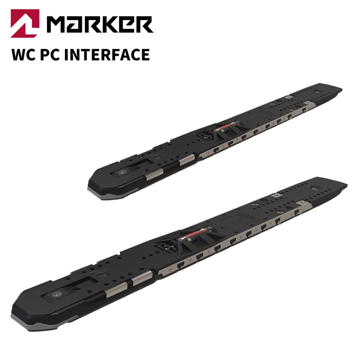 MARKER 目じるし スキーの板 一皿 WORLD CUP パソコン INTERFACE 26-27青写真