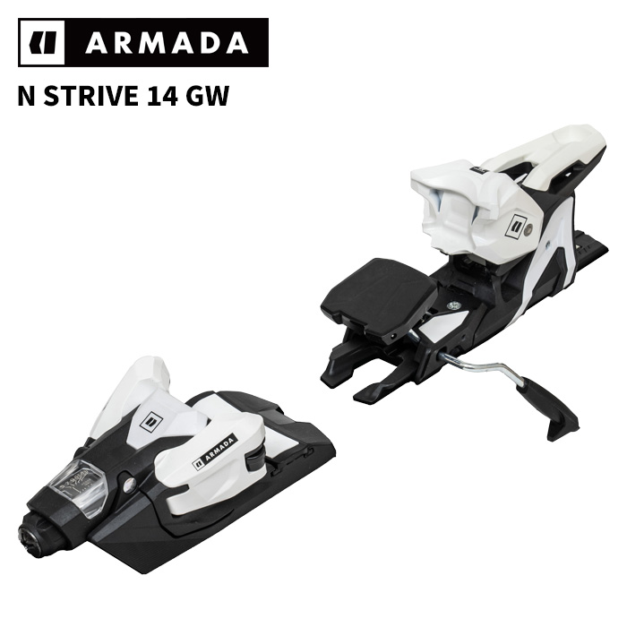 ARMADA アルマダ スキー ビンディング N STRIVE 14 GW WHITE(解放値 5.0-14.0)26-27モデル【単品販売不可】|FUSO SKI SNOWBOARD