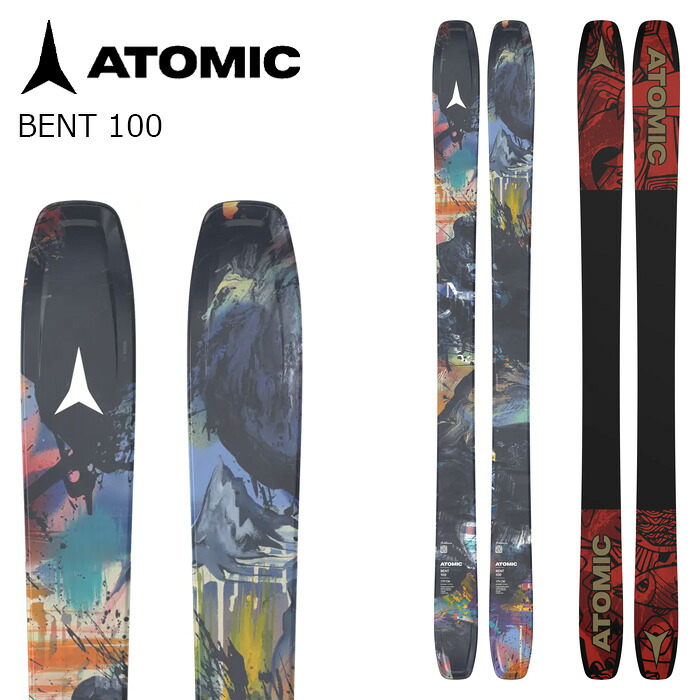 ATOMIC アトミック スキー板 BENT 100 板単品 26-27モデル｜FUSO SKI SNOWBOARD