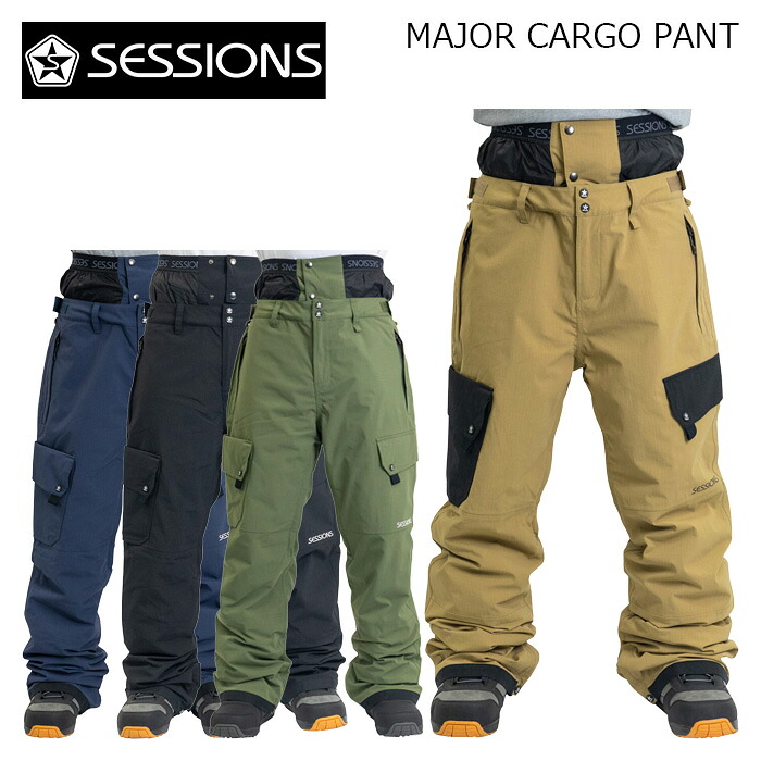 SESSIONS セッションズ 御召しもの MAJOR CARGO PANT 25-26(2026)ひな形 ズボン下