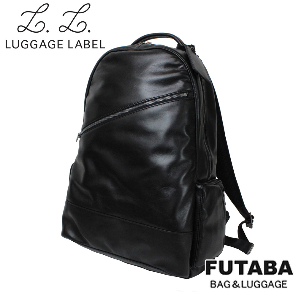【美品】LUGGAGE LABELリュック 吉田カバン黒ニューライナー LUGGAGE LABEL ラゲッジ レーベル ニューライナー リュック 960