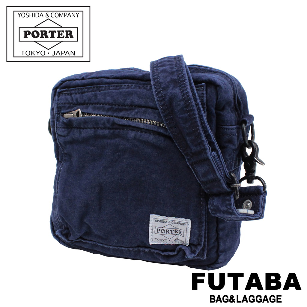 楽天市場 楽天カードでp12倍 吉田カバン ポーター ショルダーバッグ Porter Deep Blue ディープブルー 630 メンズ レディース ｆｕｔａｂａ