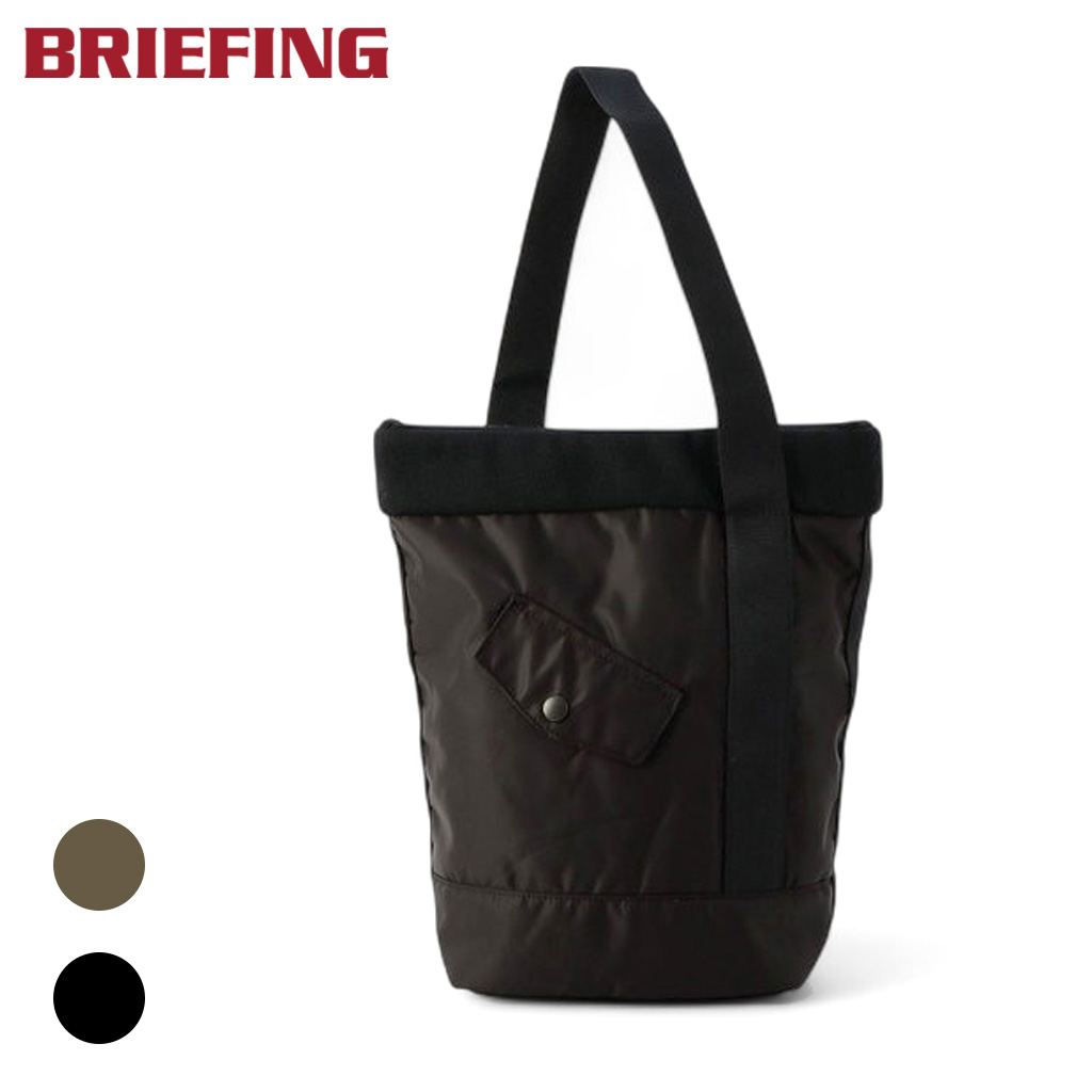 【最大48倍 26日2時迄】ノベルティ付 ブリーフィング チルト トートバッグ BRA251T11 BRIEFING TILT BAGUETTE TOTE バゲットトート 縦型 メンズ レディース B5サイズ 軽量 ナイロン カジュアル ミリタリー ブランド ギフト プレゼント 日本製 最強配送|FUTABA