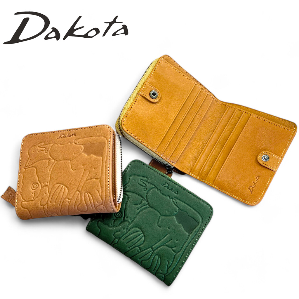 先着1点✨Dakota ダコタ 二つ折り財布 がま口 クラプトン レンガ 先着1点✨Dakota ダコタ 二つ折り財布 がま口 クラプトン レンガ