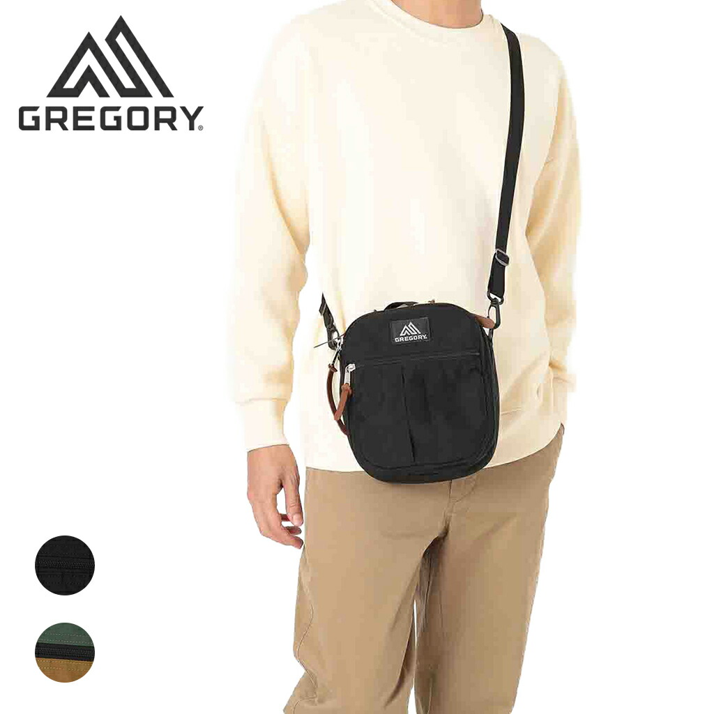 GREGORY グレゴリー CLASSIC クラシック QUICK POCKET DELUXE クイックポケットデラックス ショルダーバッグ SHOULDER BAG メンズ レディース 男性 女性 ユニセックス アウトドア 通学 旅行 おしゃれ 軽量 600Dナイロン ブランド 155618 最強配送
