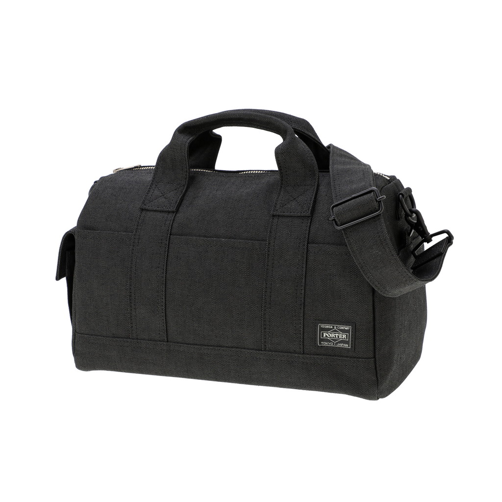 ポーター スモーキー 2WAYドクターズバッグ 592-26367 10 ブラック 吉田カバン PORTER SMOKY 2WAY DOCTORS BAG ショルダーバッグ 肩掛け 斜め掛け 手持ち カジュアル メンズ レディース 日本製 ブランド|FUTABA
