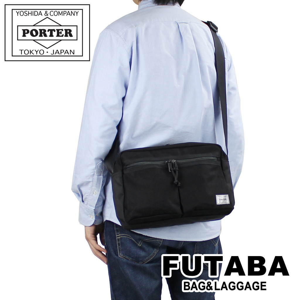 ボーイ 取り替えっこ ショルダーバッグ(L) 874-19673 10 黒いこと PORTER 吉田袋 ショルダーバッグ SWITCH 差し上げ物 差し上げ物 日本製 B5大きさ 曲がったがけ ブランド名