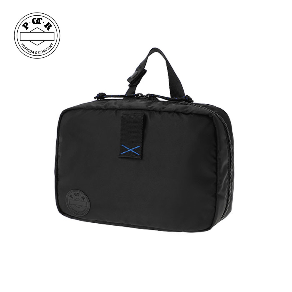 POTR パックス グルーミングポーチ ＆ お盆 996-15117 PACKS GROOMING POUCH ＆ TRAY 合切袋 小入れもの 周遊合切袋 荷造り ナイロン 撥水 防汚 手持ち 旅する 一時滞在 出張 今めかしい 周遊 メンズ レディース 日本製 ブランド名