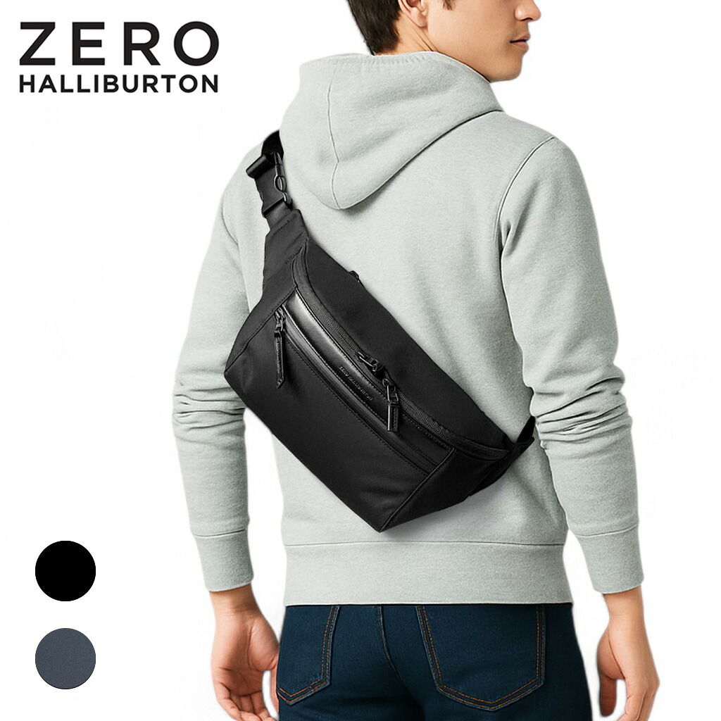 【最大42倍 10日2時迄】【ノベルティ特典】 ゼロハリバートン サイファークワイエット ボディバッグ ZERO HALLIBURTON CIPHER QUIET Body Bag 81533 メンズ 4L A5サイズ 8.0インチPC デイリー ビジネス 旅行 最強配送