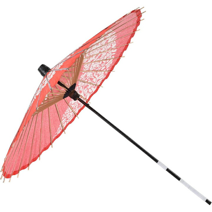 楽天市場】紙傘k 藤赤（1本通）飾り糸無し文化祭・大道芸・コスプレ