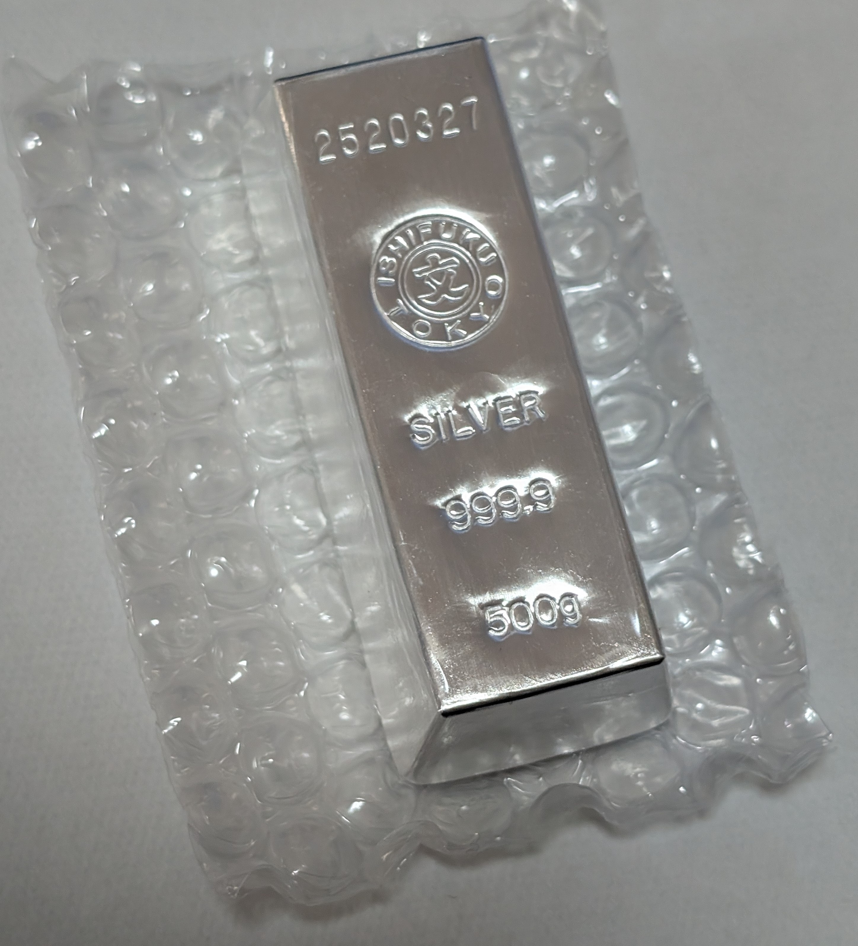 徳力本店　純銀　インゴット　1kg  新品未開封品　1枚 楽天市場】【中古AB/使用感小】 インゴット 純銀 インゴット 1kg