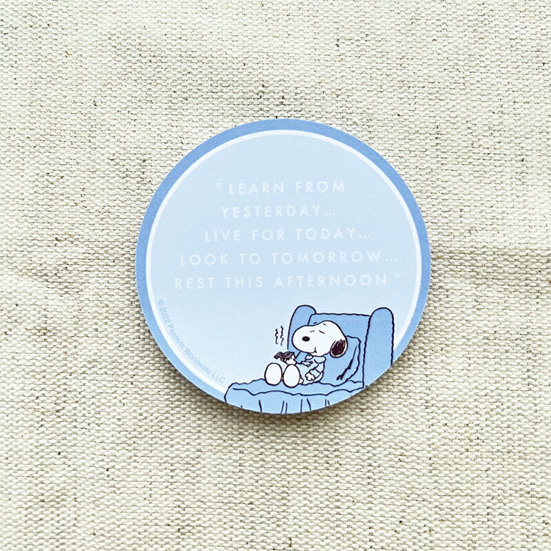 おくる メッセージ付箋 スヌーピー 昨日から学び 今日を生き 明日を見つめ Snoopy プレゼント 女の子 かわいい お手軽 今日の午後は休む 30枚 おしゃれ 可愛い 女性におすすめ 強粘着 飾りつけ 贈り物 デザイン ギフト 特別感 便利 フタバ キャラクター おくるシリーズ
