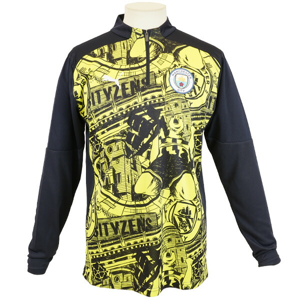 マンチェスターシティ　プラクティスシャツ Kemari87 KISHISPO / マンチェスターシティ FTBLCULTURE 半袖T