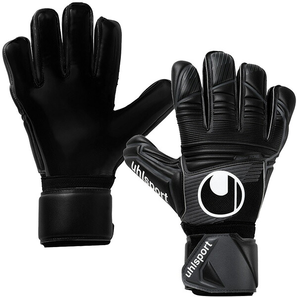 ウールシュポルト uhlsport コンフォート アブソルートグリップ 1011350-01 サッカー キーパーグローブ GKグローブ ゴールキーパー ブラック|フタバSP 店