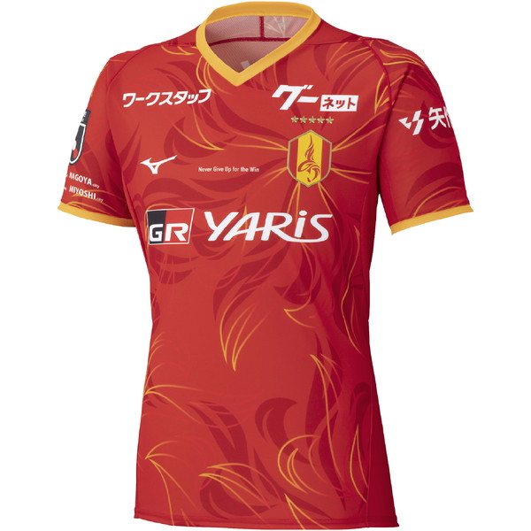 ミズノ 名古屋グランパス 2ndオーセンティックユニフォーム  Lサイズ 新品 ミズノ 名古屋グランパス 2ndオーセンティックユニフォーム L