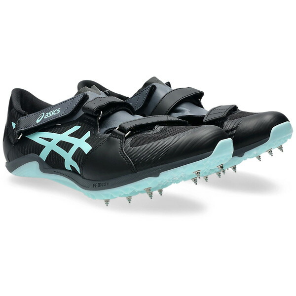 アシックス asics メンズ レディース 地面スパイク 短距離 ハードル CYBERBLADE 17 サイバーブレード 17 1093A241-001 黒いこと