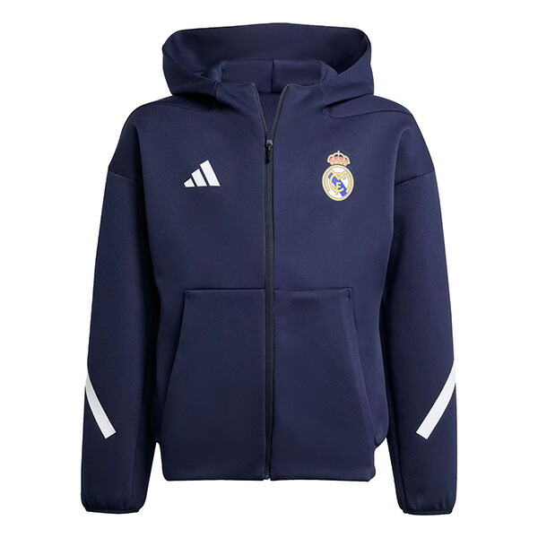 美品19/20シーズンadidasレアル・マドリードZNEジップパーカー adidas Z.N.E. フルジップパーカー / アディダス adidas