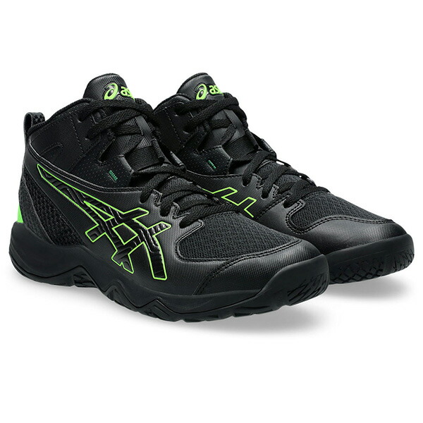 アシックス asics ジュニア バスケットボールシューズ ミニバス DUNKSHOT MB 10 ダンクショット MB 10 1064A019-001 バッシュ バスケット ブラック