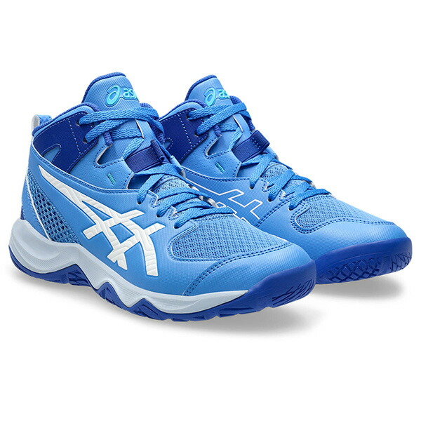 アシックス asics ジュニア バスケットボールシューズ ミニバス DUNKSHOT MB 10 ダンクショット MB 10 1064A019-400 バッシュ バスケット ブルー