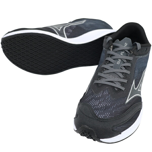 ミズノ MIZUNO メンズ ランニングシューズ DUEL FLASH 2 WIDE レーシングモデル マラソン 世界陸連ルール対応 3E U1GD2561-01