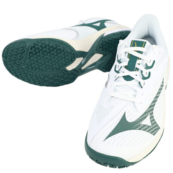 ミズノ MIZUNO 庭球シューズ メンズ レディース ユニ一発やる ウエーブエクシード 6 SW OC 粘土 砂入り口・入口人工芝厚地の外套 61GB2514-35