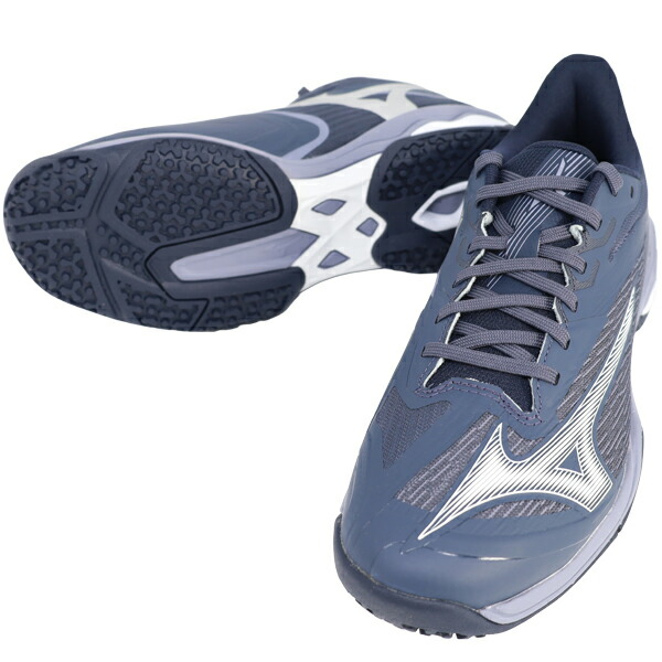 ミズノ mizuno メンズ レディース 庭球シューズ WAVE EXCEED COURT WIDE OC ウエーブエクシードコート  61GB2518-05